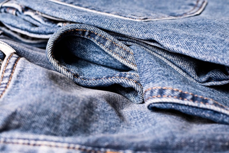 Denim scraps