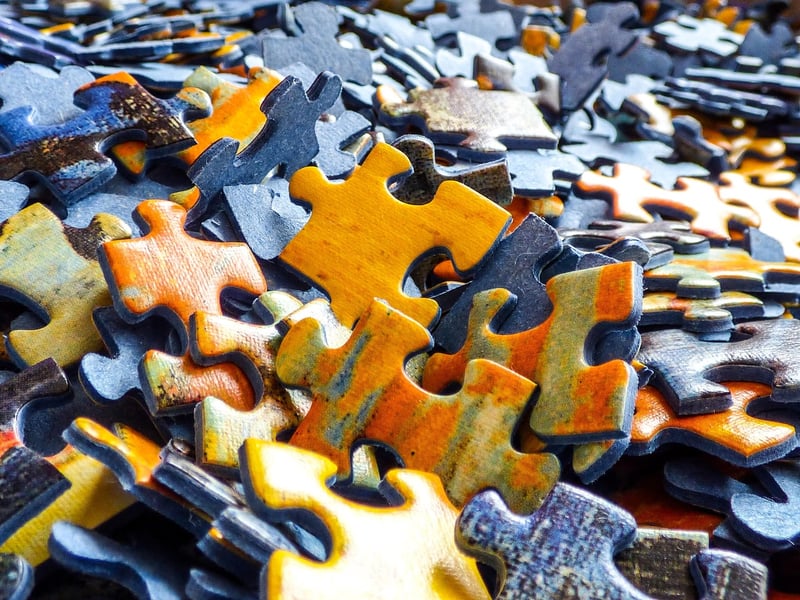 Puzzle Piece Art